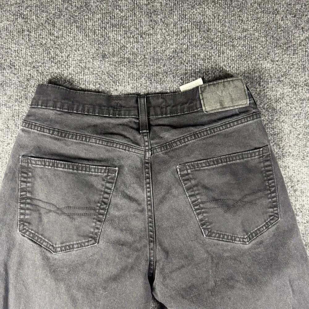 Signature By Levis Strauss Athletic Fit Jeans Mens 32X30 Black Mid Rise